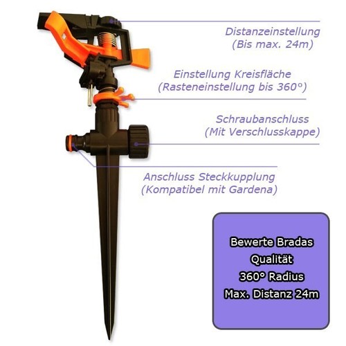 Rasensprenger impulsregner - rasensprenger,